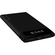 Портативний Power Bank Hypergear 16000 mAh зовнішній акумулятор швидка зарядка повербанк для смартфона Чорний, фото 4