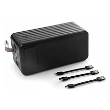 Портативний Power Bank Power Way TX-80 80000 mAh акумулятор повербанк для смартфона з ліхтариком Білий, фото 6