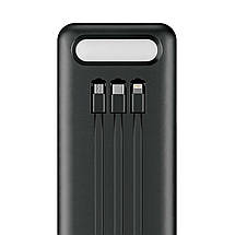 Портативний Power Bank Power Way TX-23 зовнішній акумулятор повербанк для смартфона 20000 mAh Чорний, фото 6