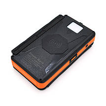 Портативний Power Bank Solar RH-20000N6W 20000 mAh повербанк для смартфона з сонячною батареєю і ліхтариком, фото 3