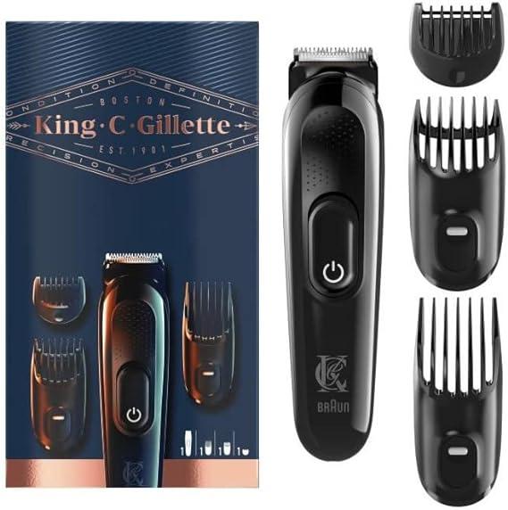 Тример для бороди Braun Gillette King C + 3 насадки 02521