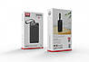 Портативний Power Bank XO-PR156 30000 mAh зовнішній акумулятор повербанк для смартфона з ліхтариком Чорний, фото 8