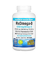 Natural Factors Rx Omega-3 240 гелевых капсул