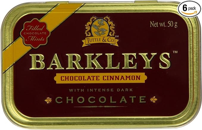 Драже Barkleys Mints Chocolate Cinnamon 50 g, фото 1