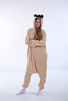 Качественный карнавальный костюм женская и мужская пижама кигуруми Мопс