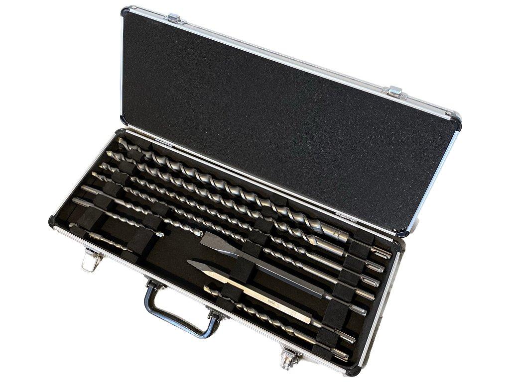 Набір бурів і зубил SDS-Plus 10 шт. Makita (D-42385)