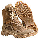 Берці зимові тактичні військові на флісі DESERT койот, фото 3