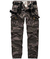 Штаны мужские Surplus Premium Trousers Slimmy камуфляжные зауженные брюки карго (L)