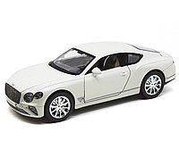 Машина Bentley Continental GT AS-2808, 1:24 Белая Toyvoo Машина Bentley Continental GT AS-2808, 1:24 Біла