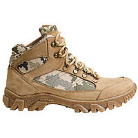 Тактичні демісезонні черевики, військове взуття торнадо піксель зсу койот