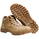 Тактичні демісезонні черевики, військове взуття альфа койот, фото 3