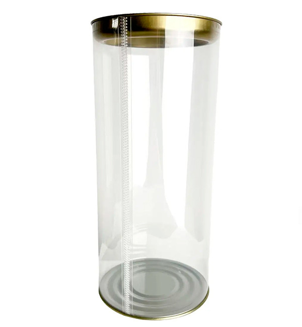 Пластиковый прозрачный тубус, 19Х10 см (ID#1988399007), цена: 67 ...