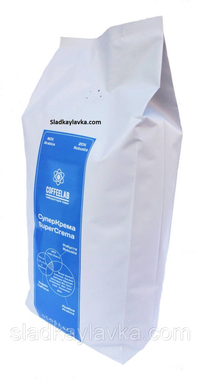Кава зернова CoffeeLab Super Crema 1 кг