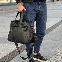 Сумка чоловіча - жіноча / сумка для фітнесу / Дорожня сумка. Модель №1658. JY-656 Колір чорний
