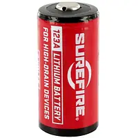 Батарейка Surefire CR123A RED, 3V