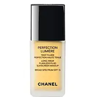 Тональний флюїд для обличчя Chanel Perfection Lumiere Fluide SPF 10 34 Beige ambre (середній)