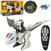 Робот динозавр на пульті керування інтерактивний K 18, 3 режими демонстрації, записування голосових команд