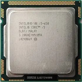 Процесор Intel Core i5 650 LGA 1156 (CM80616003174AH) Б/В (TF)