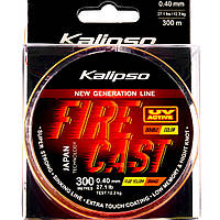 Волосінь Kalipso Fire Cast FYO 300m 0.40mm double color (163191) 40062414