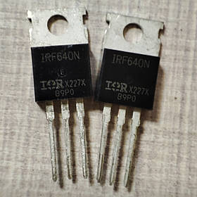 Транзистор IRF640N IR MOSFET N-Канал 200В 0,18 Ом 18А TO-220-3