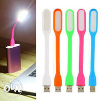 Світлодіодна USB-підсвітка для ноутбука LU-01, USB LED світильник Dilux, Рожевий