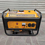 Багатофункціональний генератор на 2 розетки DeWalt DXGNR3000 3.5кВт мідна обмотка ручний стартер, фото 6