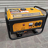 Багатофункціональний генератор на 2 розетки DeWalt DXGNR3000 3.5кВт мідна обмотка ручний стартер, фото 8