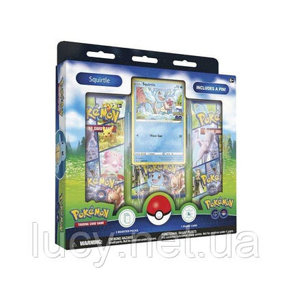 Pokémon TCG: колекція пінів Pokémon GO (Squirtle)