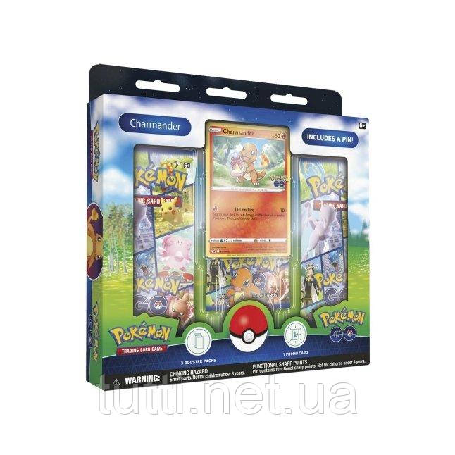 Pokémon TCG: колекція пінів Pokémon GO (Charmander)