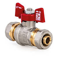 Кран кульовий обтискний Ø20 Коєр