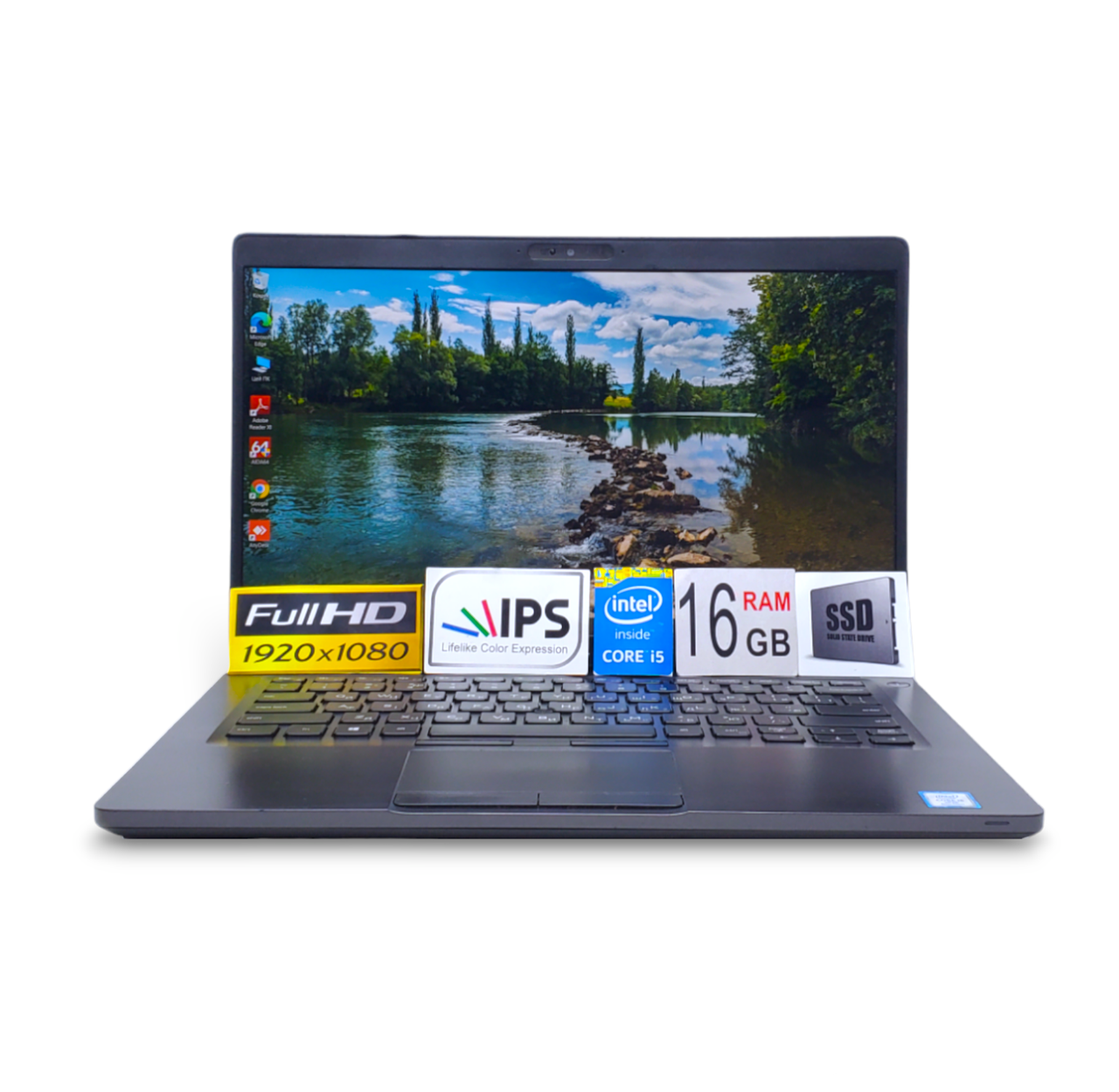 Бізнес Ноутбук Dell Latitude 5400 14.1 FHD IPS Core i5 8365U 4ядра Ram 16GB SSD 512GB Intel UHD Graphics 620