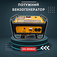 Бензиновый электрогенератор DeWalt DXGNR3000 3.5кВт / Генератор DeWalt 3.5кВт / Электростанция генератор