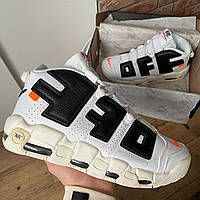 Мужские кроссовки Nike Air More Uptempo Off White