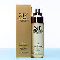 Антивозрастная эмульсия для лица Оne spring 24K Gold Skin Care с коллоидным золотом 80 мл