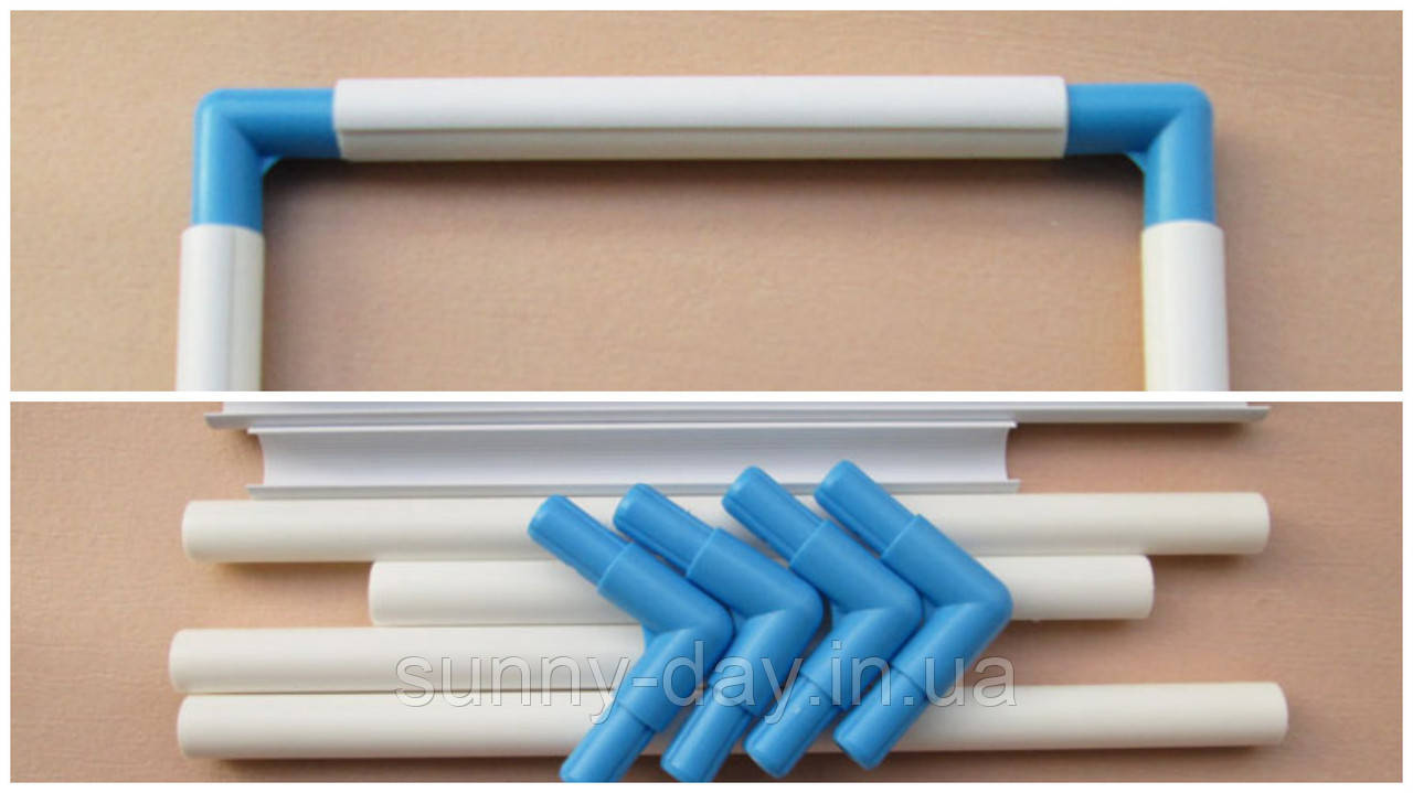 Рамки-п'яльця пластикові 15х15см, фото 1