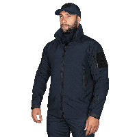 Куртка тактическая полицейская SoftShell Phantom System Темно-синяя