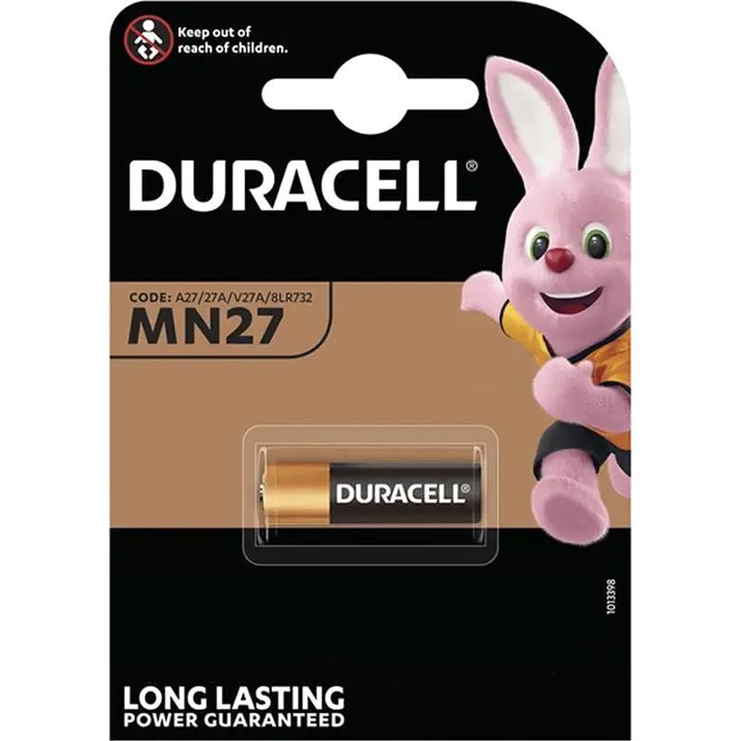 Пальчикова батарейка на 21MN та 12V/B для ліхтариків Duracell MN27 в упаковці 2 шт