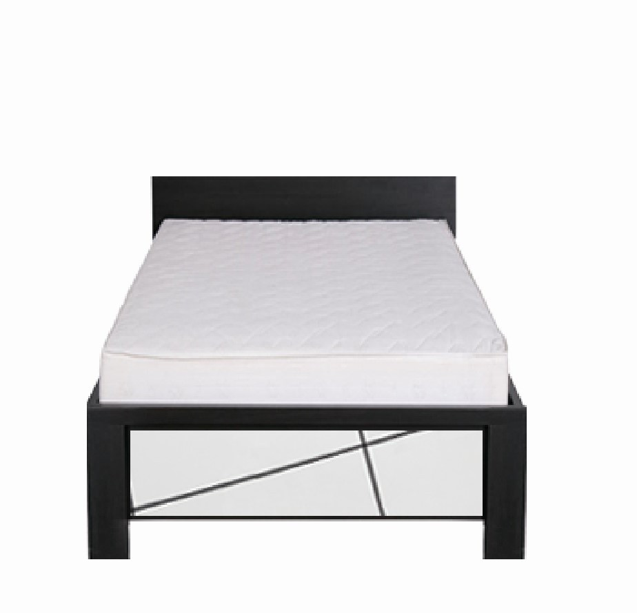 Ліжко 90х200 Каспіан МДФ БРВ Дуб Мілано темний/Білий сніг, фото 1