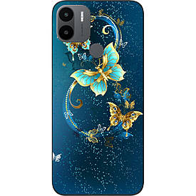 Чохол силіконовий Case для Xiaomi Redmi A2 Plus з картинкою Красиві метелики