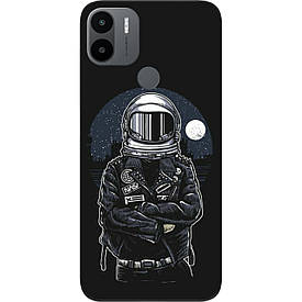 Чохол силіконовий Case для Xiaomi Redmi A2 Plus з картинкою Космонавт і місяць