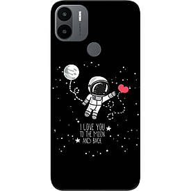 Чохол силіконовий Case для Xiaomi Redmi A2 Plus з картинкою Любов до місяця