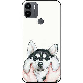 Бампер силіконовий Case для Xiaomi Redmi A2 Plus з малюнком Хаскі