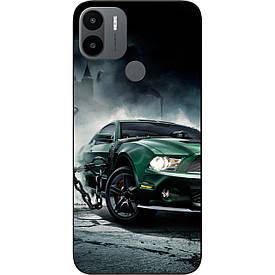 Бампер силіконовий Case для Xiaomi Redmi A2 Plus з малюнком Мустанг