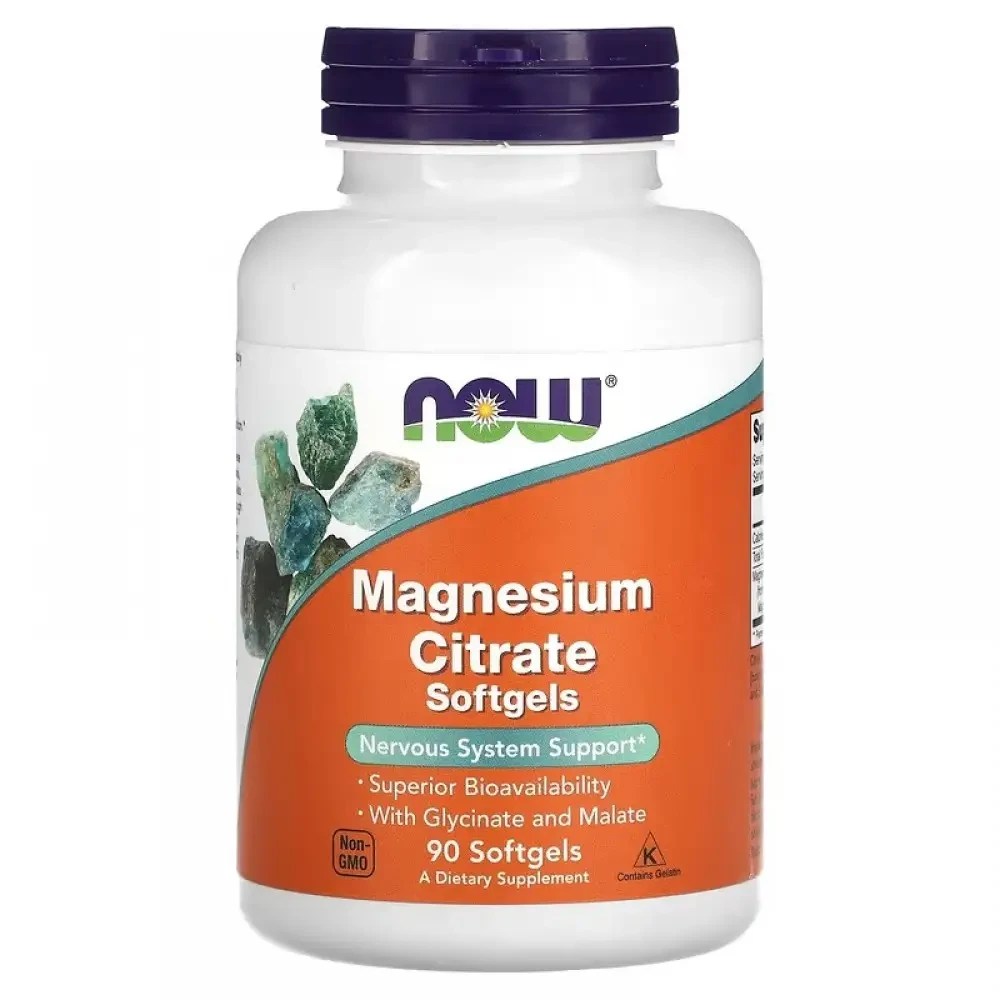 NOW - Magnesium Citrate (90 softgel)