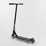 Самокат для трюків Best Scooter SIMBIOTE HIC + Пеги 2 шт Чорний, фото 4