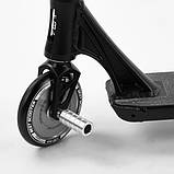 Самокат для трюків Best Scooter SIMBIOTE HIC + Пеги 2 шт Чорний, фото 9
