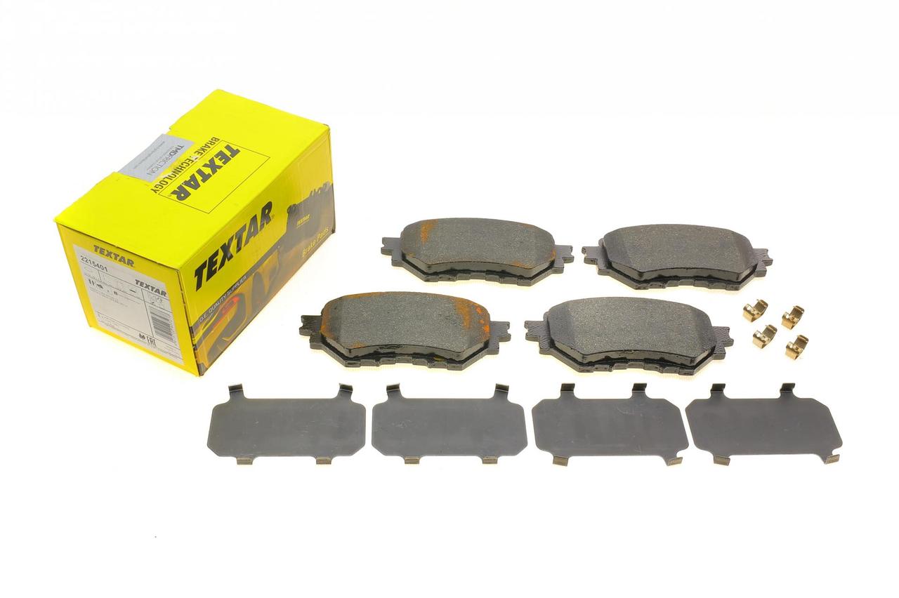 Textar 2215401 Колодки гальмівні передні Mazda 3;