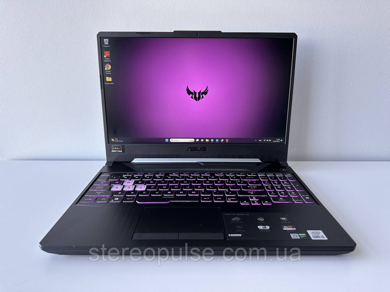 Asus TUF Gaming F15 (FX506L): i5-10300H/GTX1650 (4Gb)/16Gb DDR4/512Gb SSD
