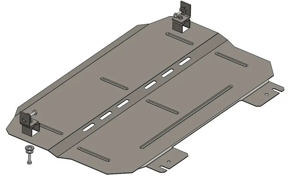 Захист двигуна Citroen С3 (c 2016 --) Кольчуга, фото 1