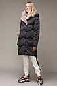 Жіночий пуховик ZLLY (Zilanliya) Чорний Розмір XL, фото 2